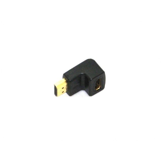 HDMI-Adapter 90° 19pol. Stecker auf 19pol. Kupplung